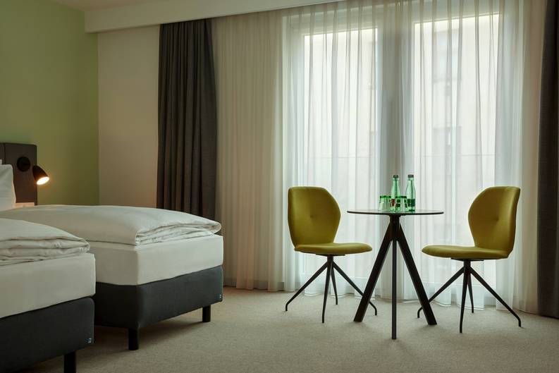 Zimmer im H+ Hotel Wien