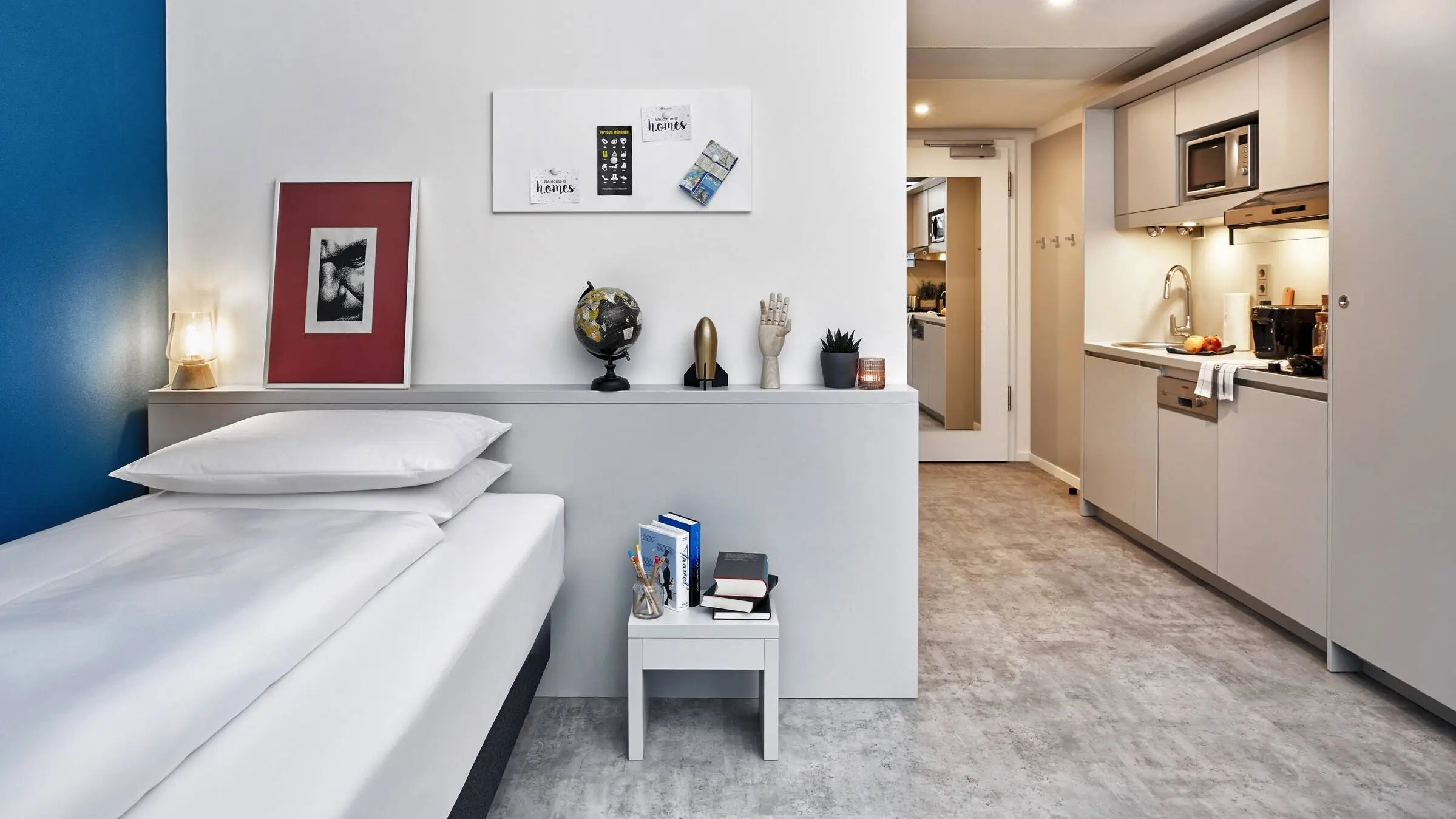 Appartements modernes H.ome Serviced Apartments München
