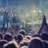 Blic kauf die Bühne mit Band.