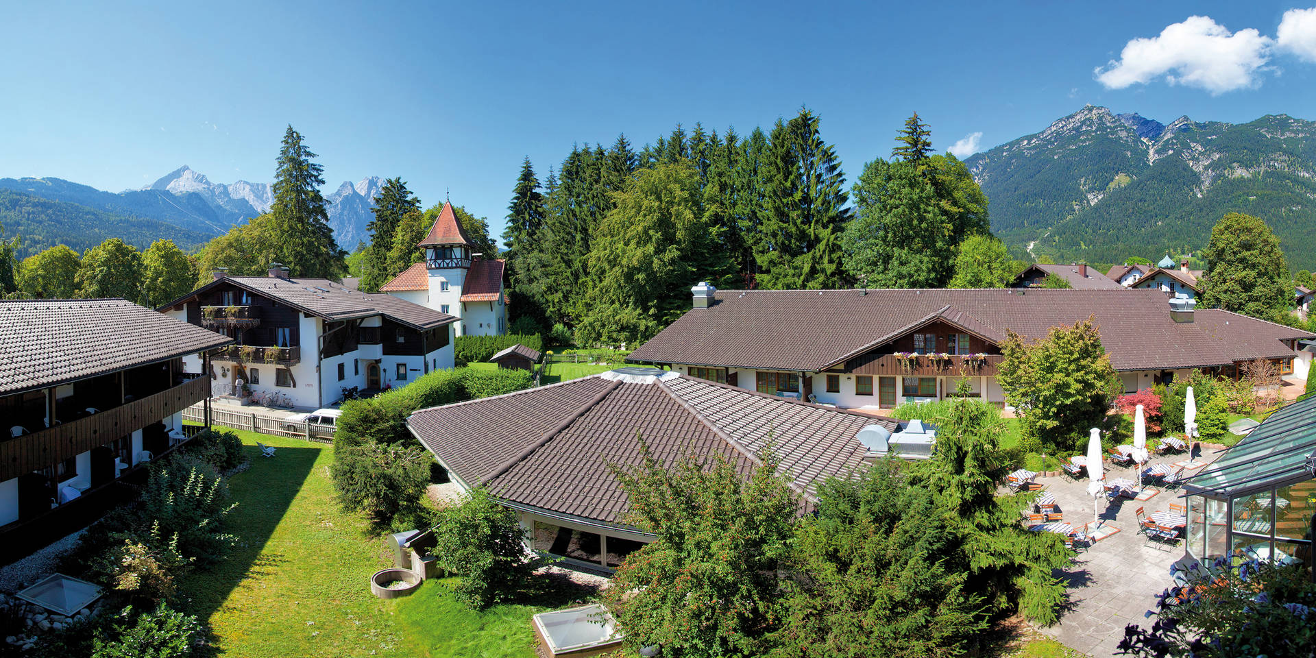 Bergpanorama - Hyperion Hotel Garmisch-Partenkirchen - Offizielle Webseite