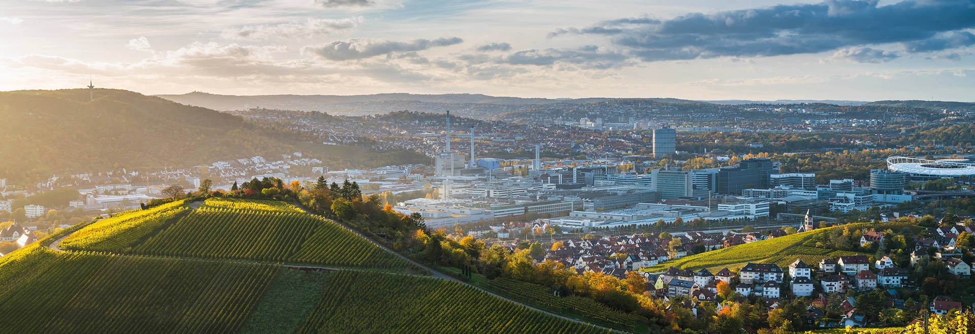 Blick über Stuttgart - H+ Hotel Stuttgart Herrenberg - Offizielle Webseite