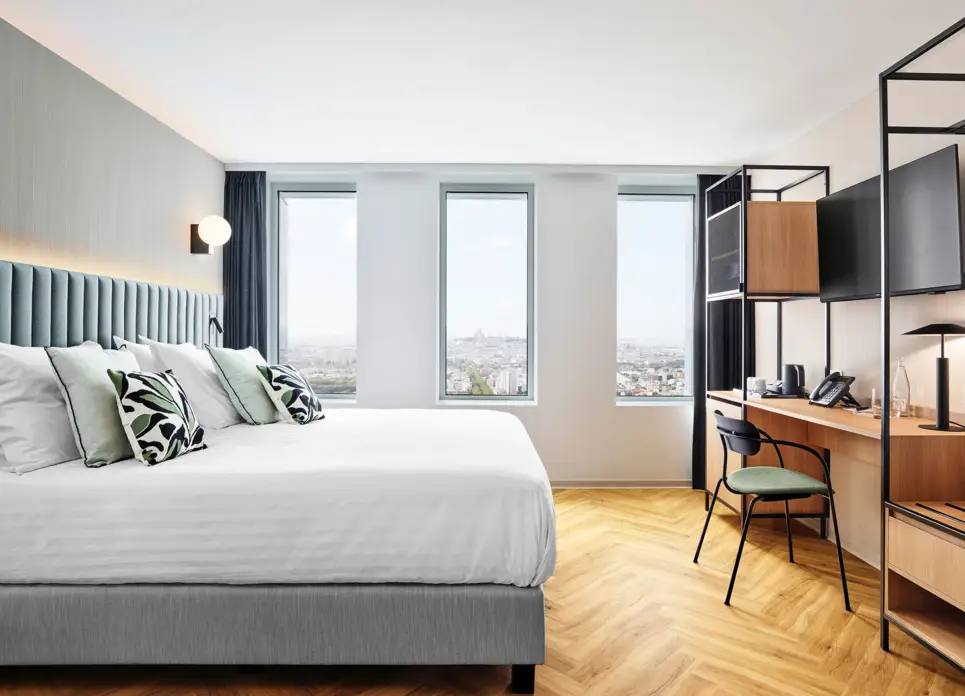 Chambre Confort King - H4 Wyndham, Paris Pleyel - H-Hotels.com - Site officiel