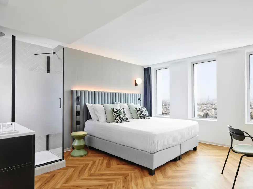 Chambre Confort King - H4 Wyndham, Paris Pleyel - H-Hotels.com - Site officiel