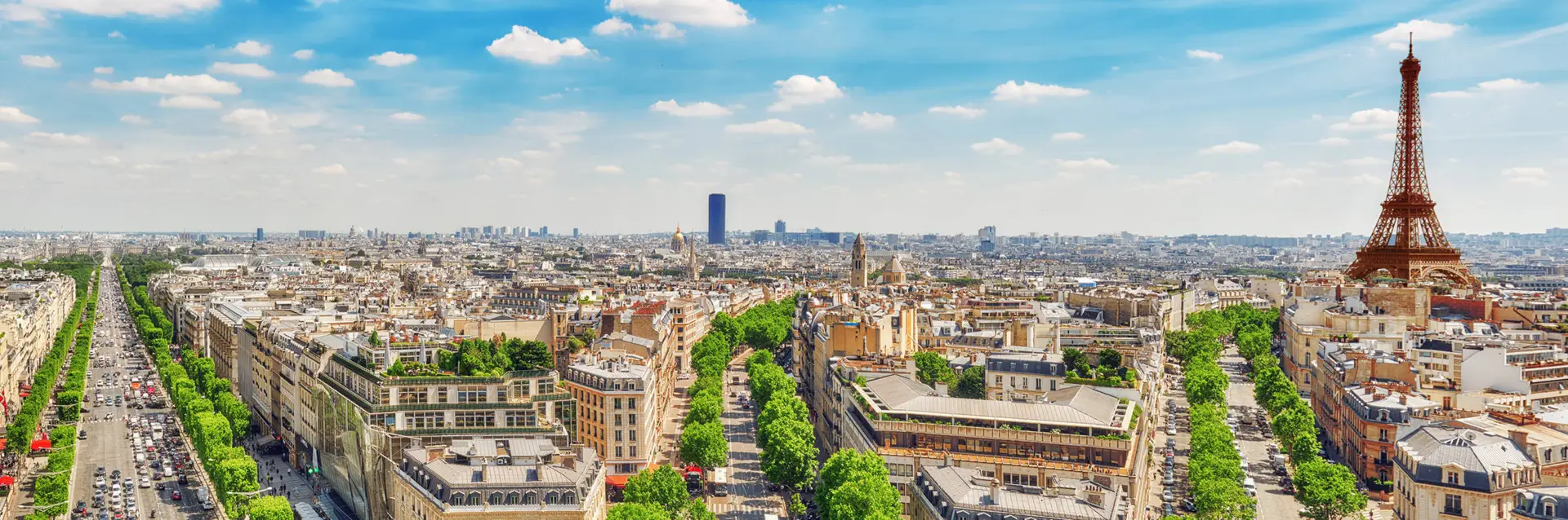 Skyline from Paris - H4 Hotel Wyndham, Paris Pleyel