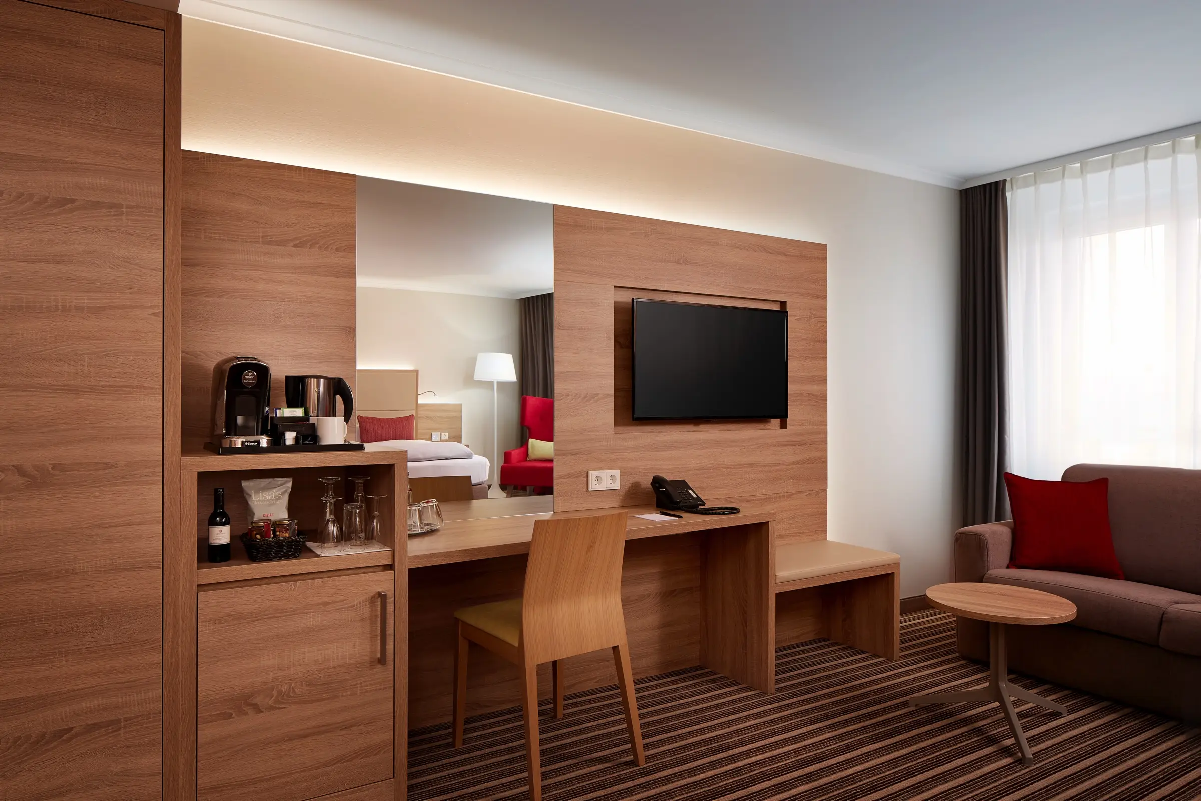 Stilvolles und großzügiges Business Twin Zimmer im Hyperion Hotel Berlin - Offizielle Webseite