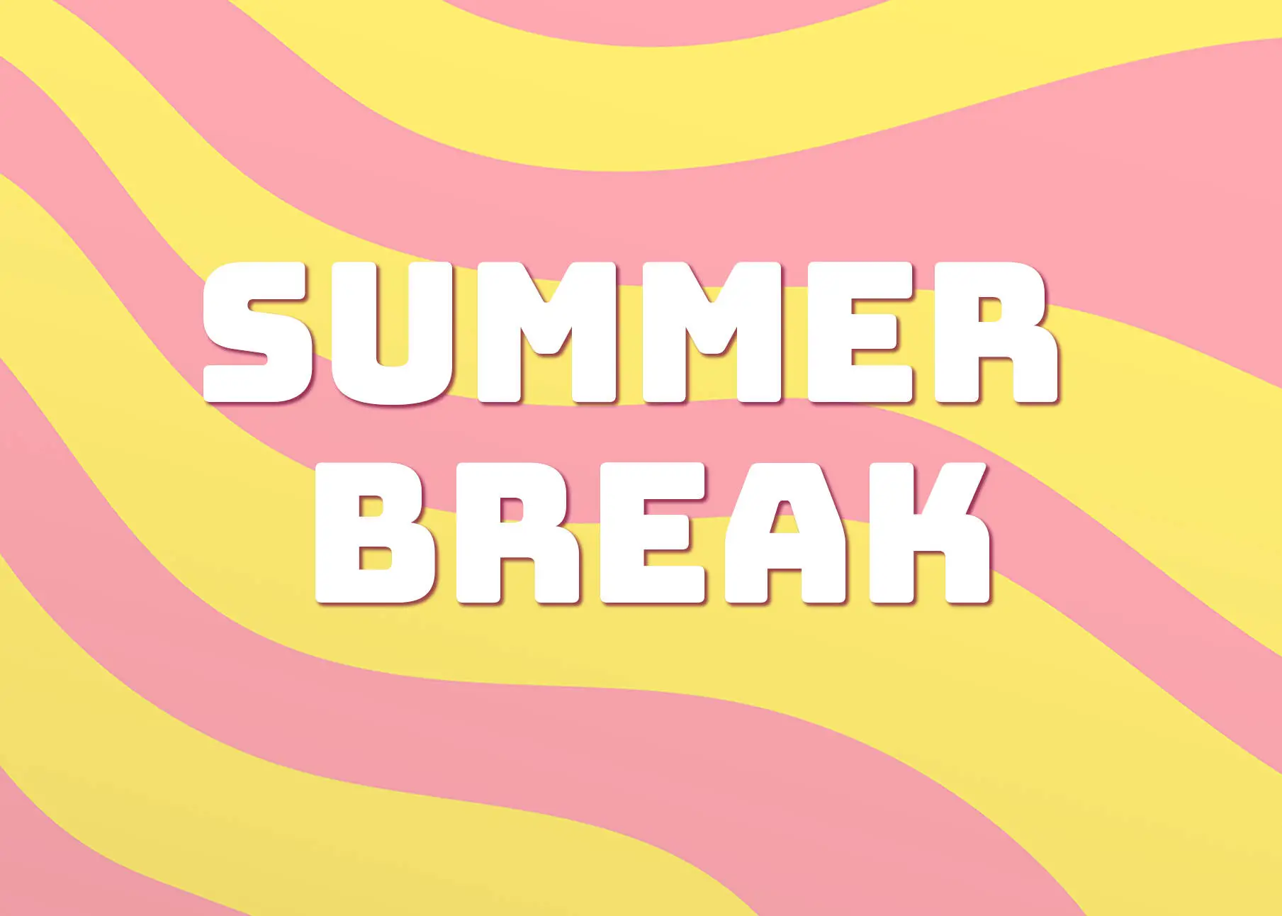 pink and yellow waves