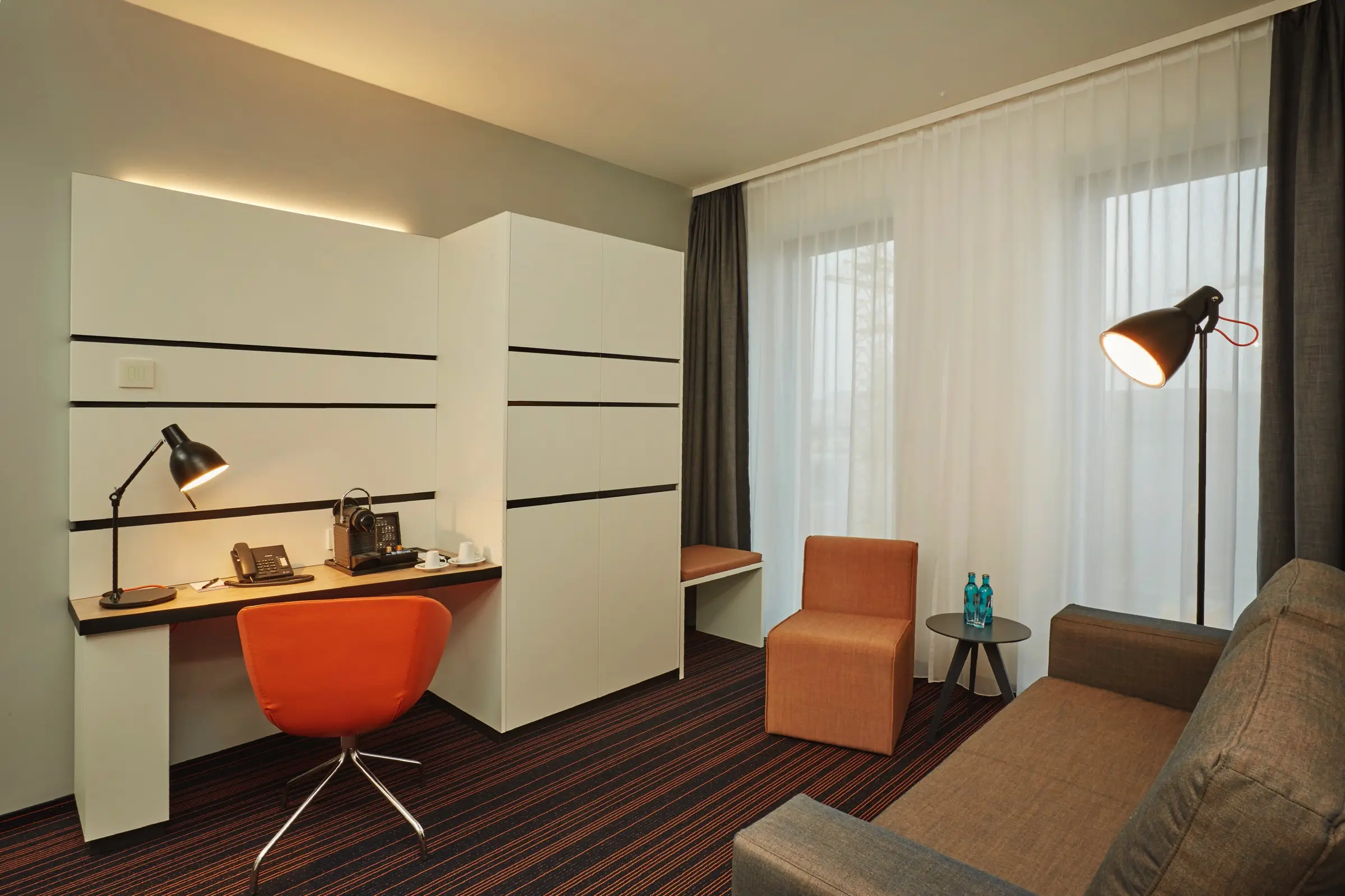 Suites junior de l‘hôtel Hyperion Hotel Hamburg - site internet officiel